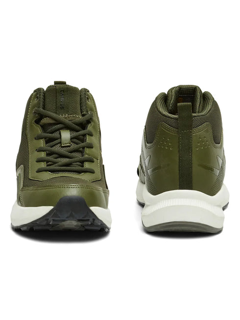 ALLEY Green Men's Sneakers